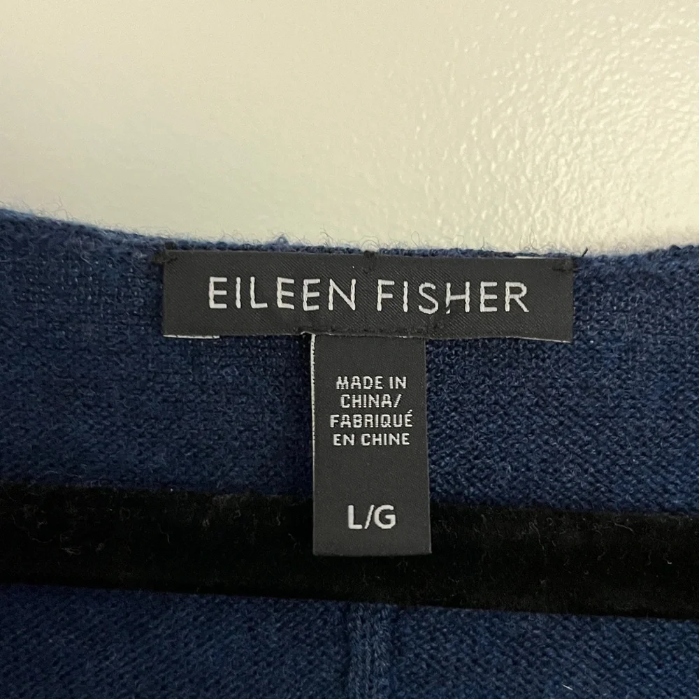 Eileen Fisher Sweater Dress in blue - Picture 4 of 8